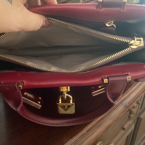 Michael Kors burgundy red luxury line high end $695 like new - Picture 7 of 12